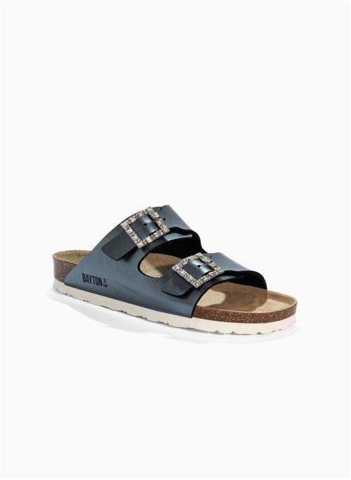 Bayton Mules STRASS ATLAS femme bleu