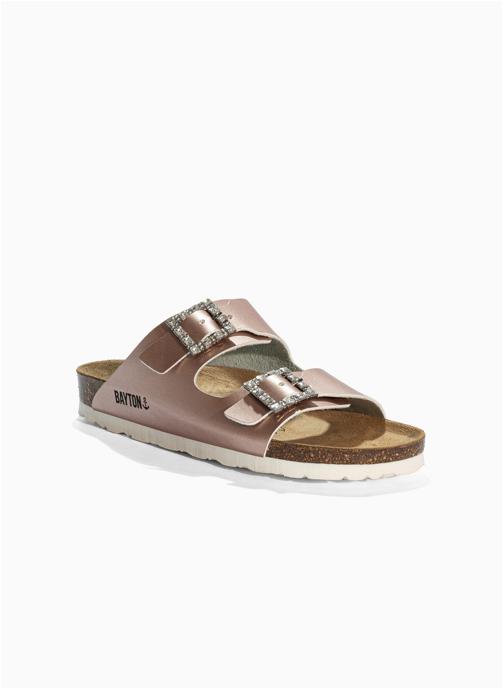 Bayton Mules STRASS ATLAS femme rose