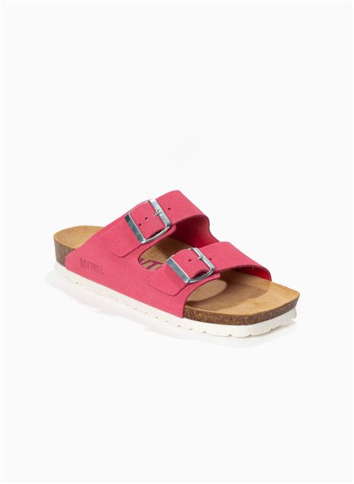 Bayton Mules en cuir suédé ATLAS femme rose