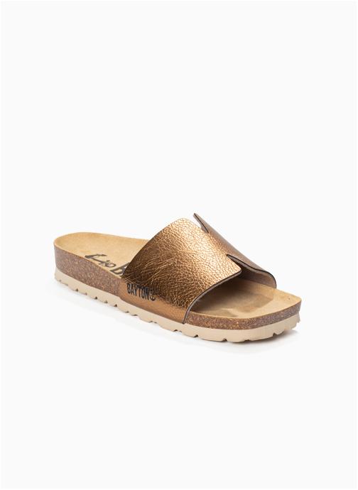 Bayton Mules DJILIAN femme or et bronze
