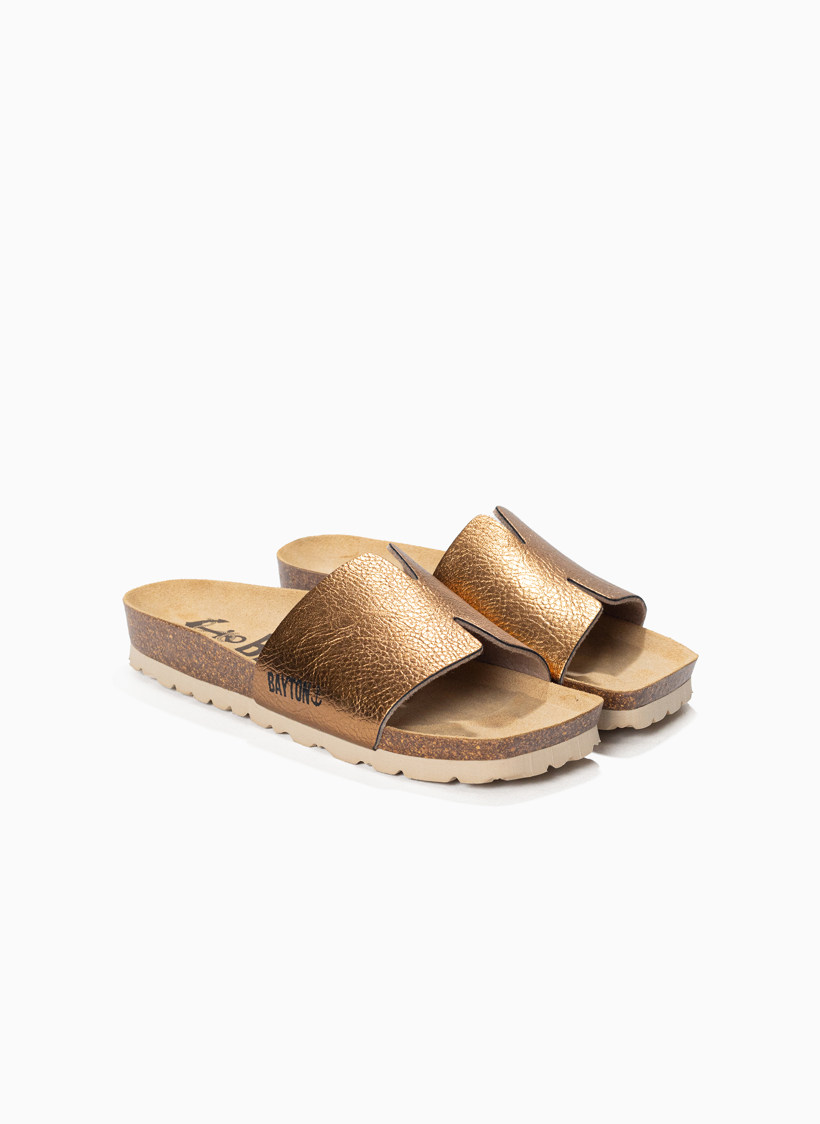 Mules DJILIAN femme or et bronze Bayton Mules DJILIAN femme or et bronze Or