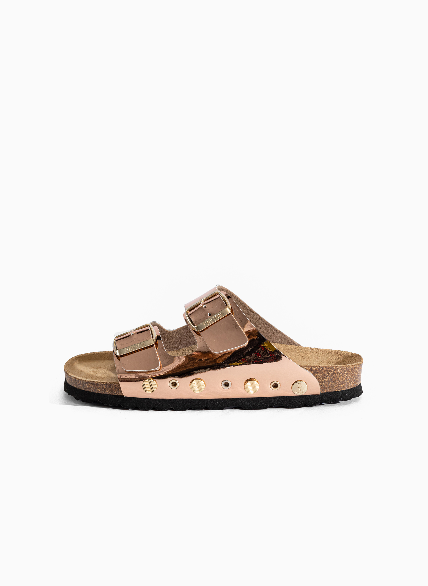Mules RIVALTA femme rose Bayton Mules RIVALTA femme rose Rose Gold