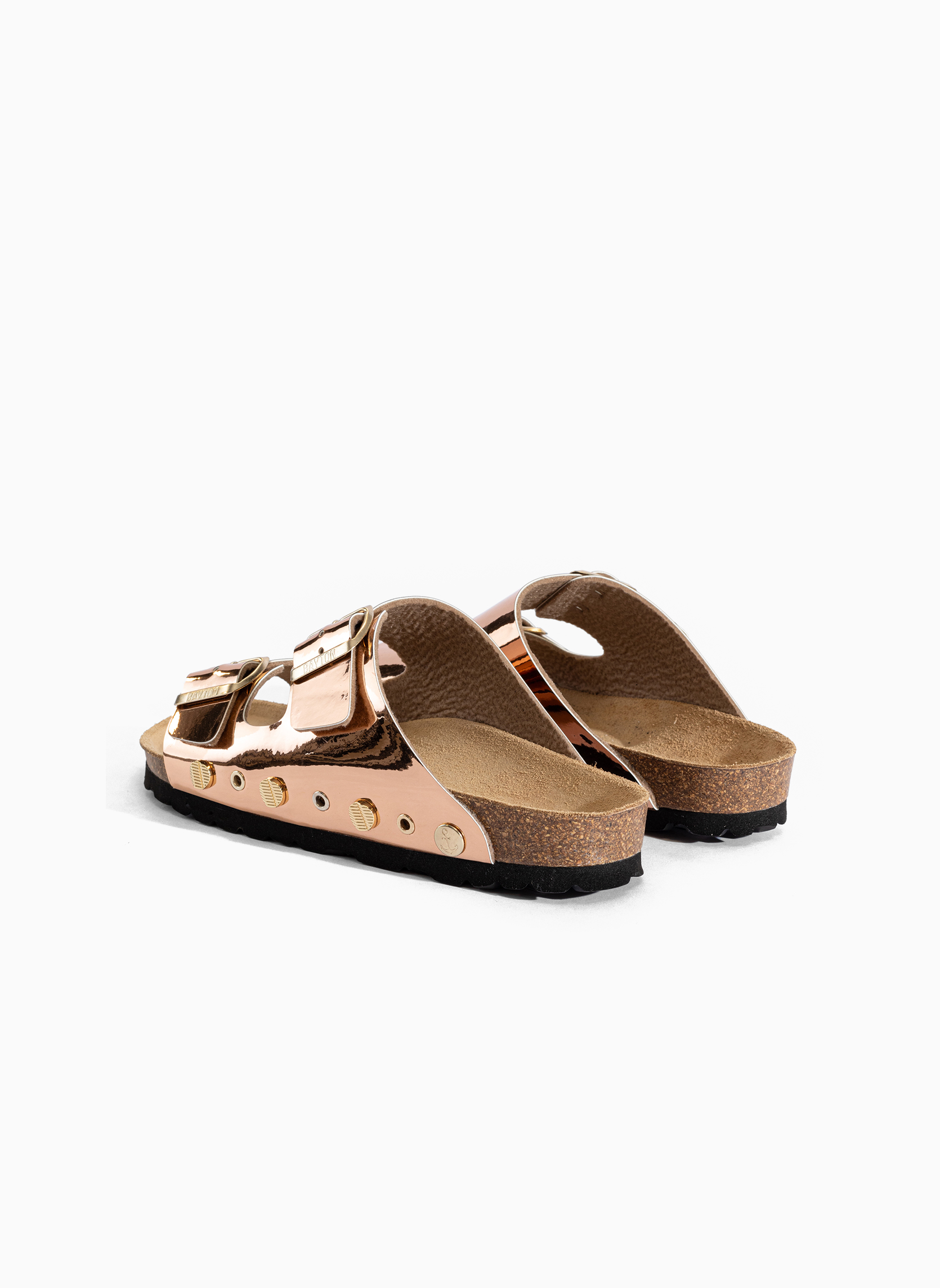 Mules RIVALTA femme rose Bayton Mules RIVALTA femme rose Rose Gold
