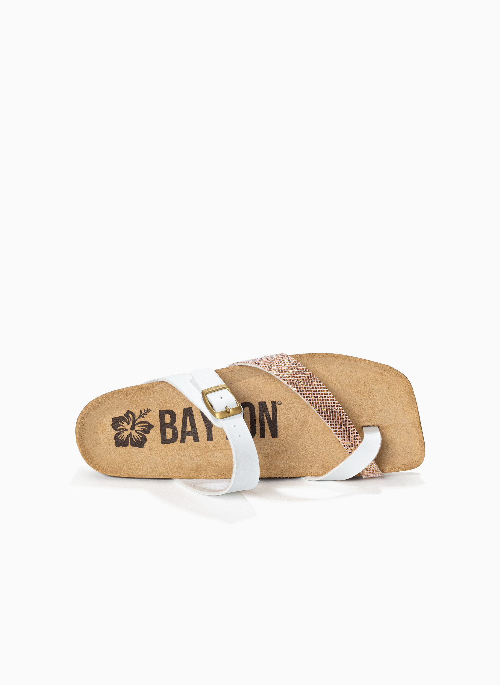 Mules DIANE femme blanc Bayton Mules DIANE femme blanc Blanc pailleté