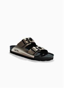 Mules JANNY femme or et bronze Bayton Mules JANNY femme or et bronze Or