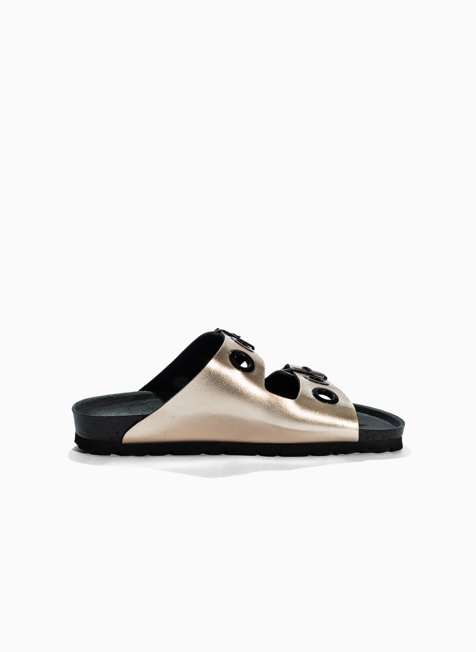 Mules JANNY femme or et bronze Bayton Mules JANNY femme or et bronze Or