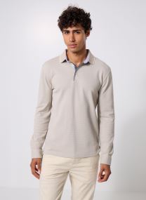Korte mouwen polo's TPOLONG heren grijs