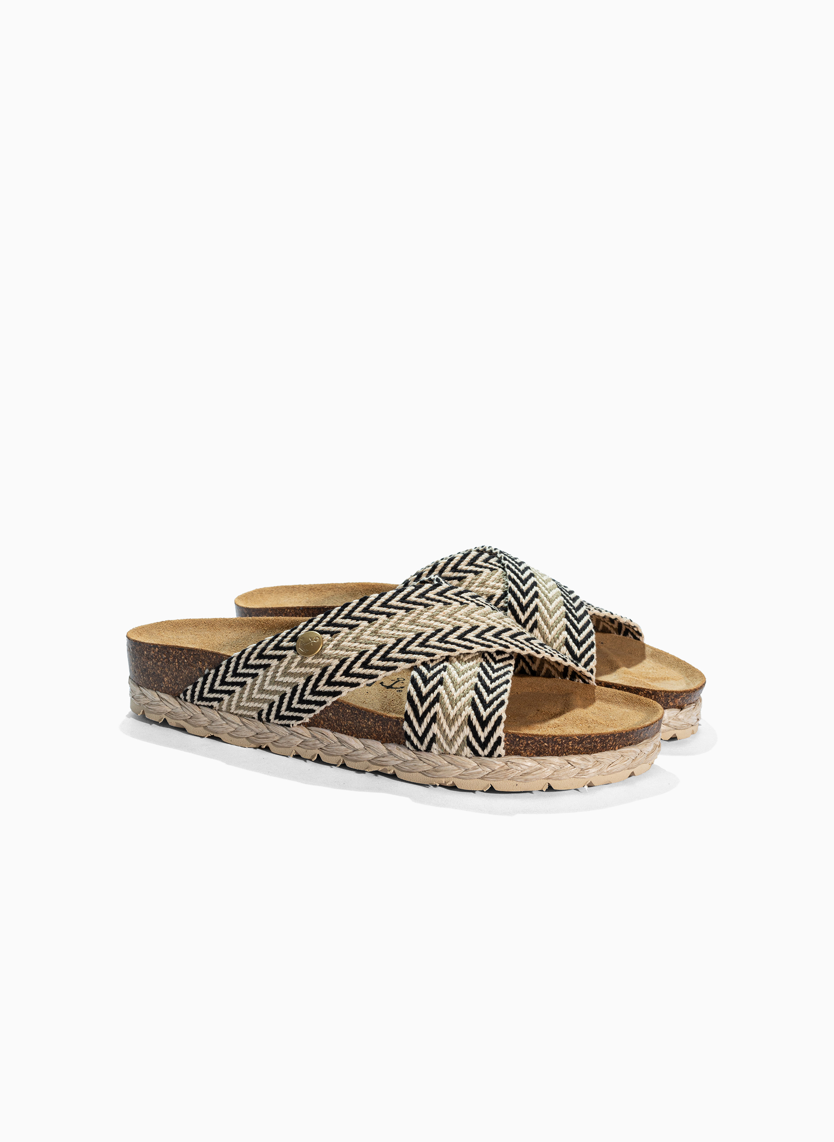 Mules BURGOS femme multicolore Bayton Mules BURGOS femme multicolore Multicouleur
