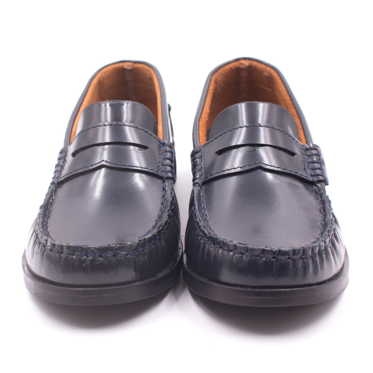Mocassins Mocassin garçon garçon bleu Boni & Sidonie Mocassins Mocassin garçon garçon bleu Bleu