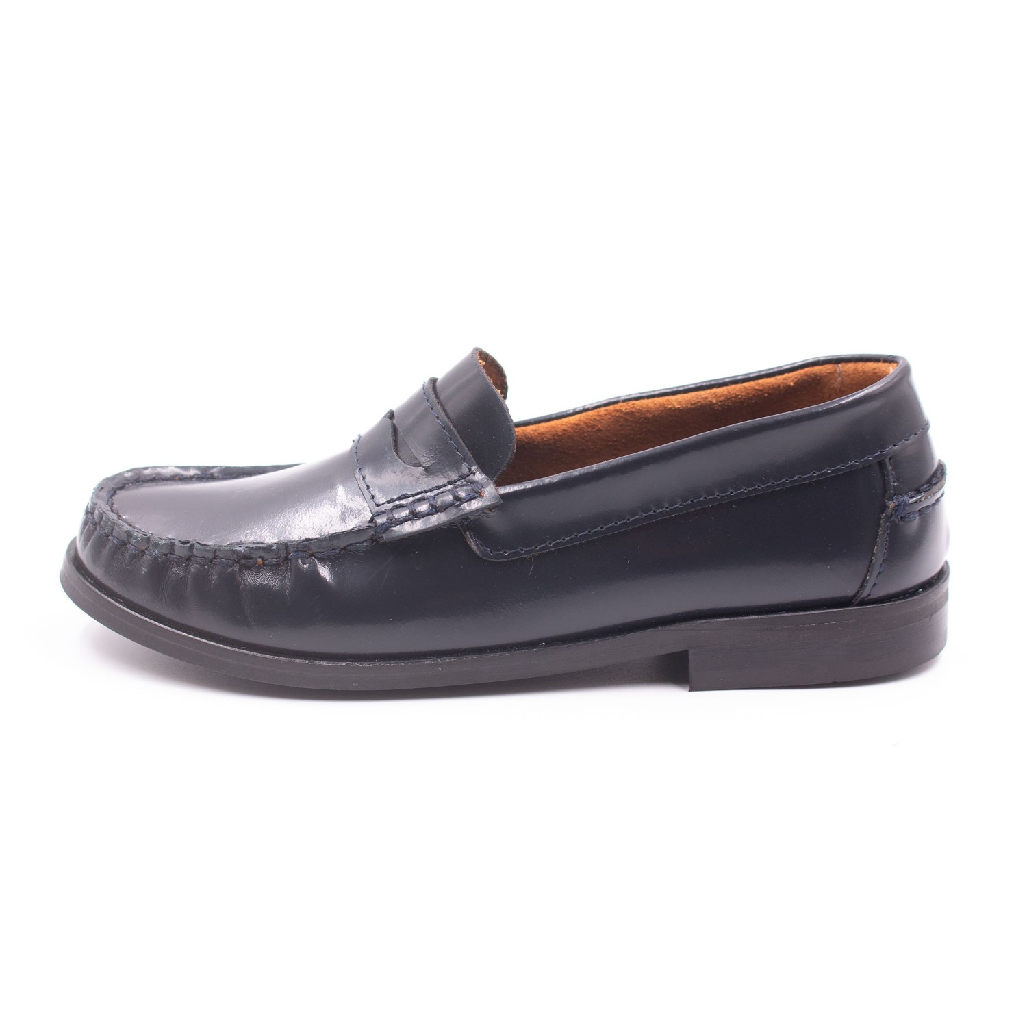 Mocassins Mocassin garçon garçon bleu Boni & Sidonie Mocassins Mocassin garçon garçon bleu Bleu