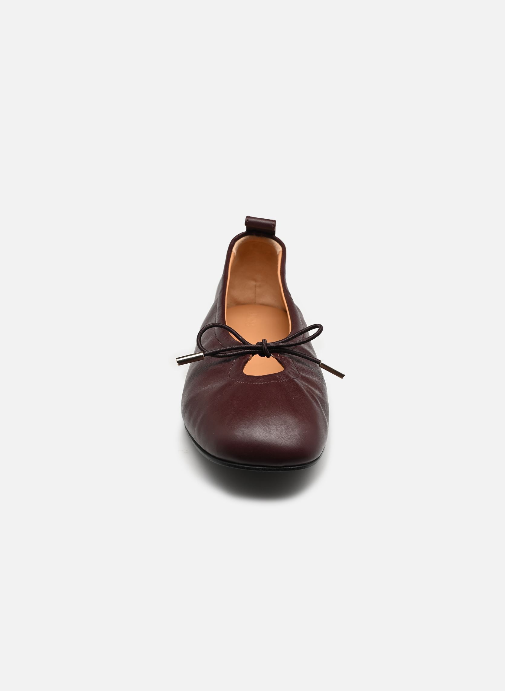 Klassieke ballerina's Rosalind dames bruin Alohas Klassieke ballerina's Rosalind dames bruin BROWN LEATHER