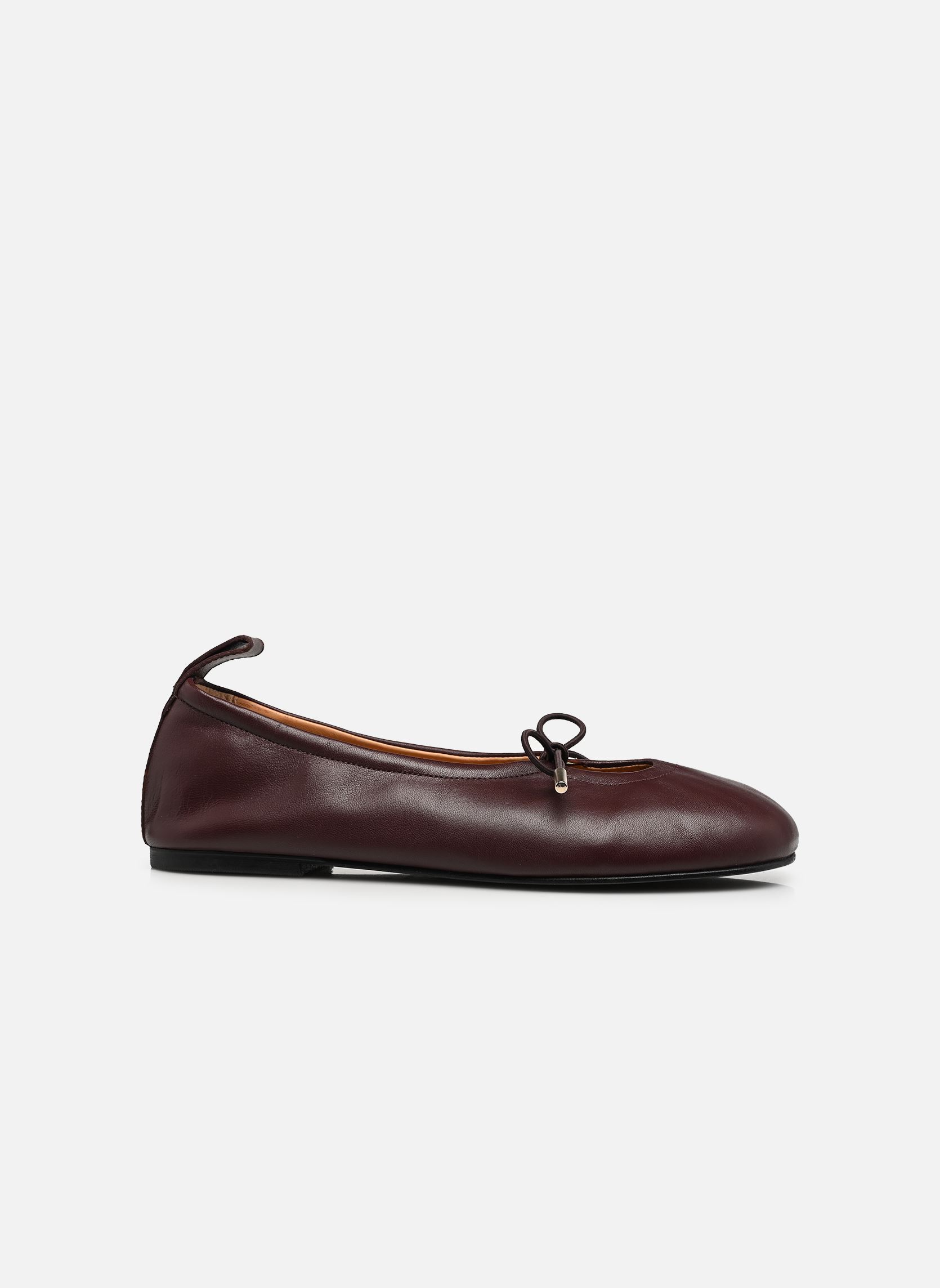 Klassieke ballerina's Rosalind dames bruin Alohas Klassieke ballerina's Rosalind dames bruin BROWN LEATHER