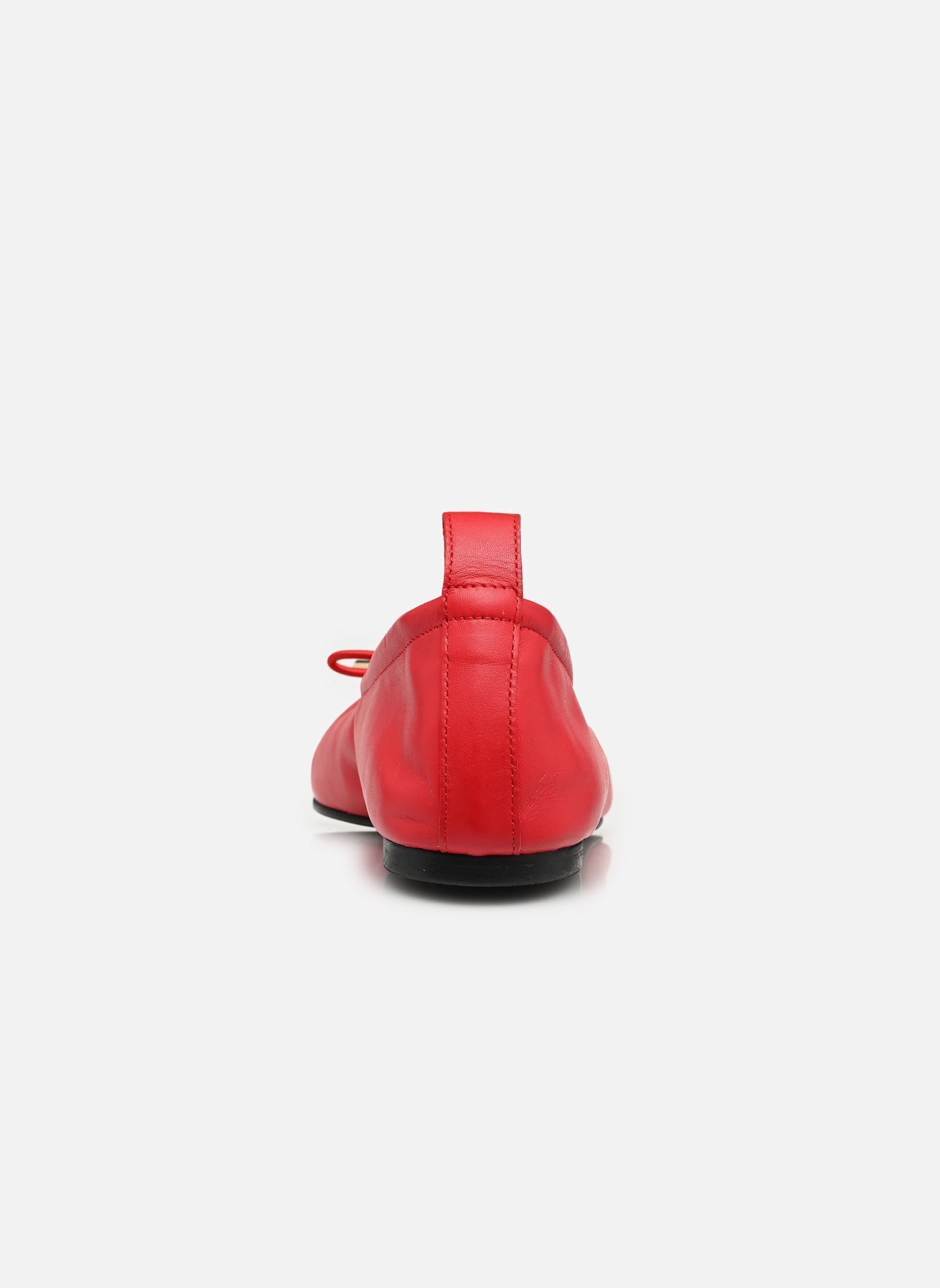 Klassische Ballerinas Rosalind damen rot Alohas Klassische Ballerinas Rosalind damen rot RED LEATHER