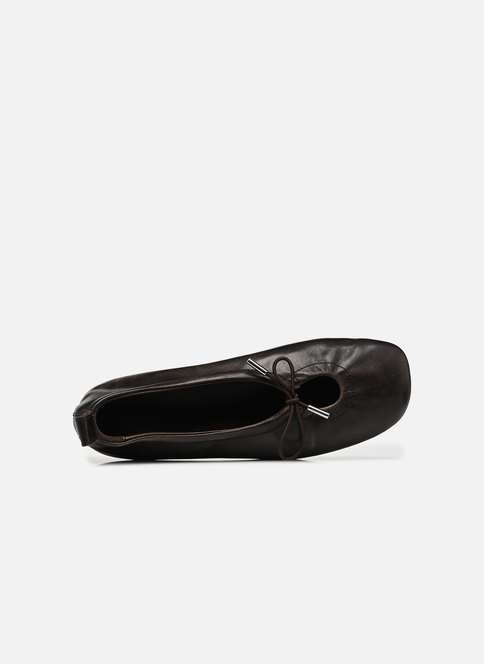 Klassieke ballerina's Rosalind dames bruin Alohas Klassieke ballerina's Rosalind dames bruin BRUSHED BROWN LEATHER