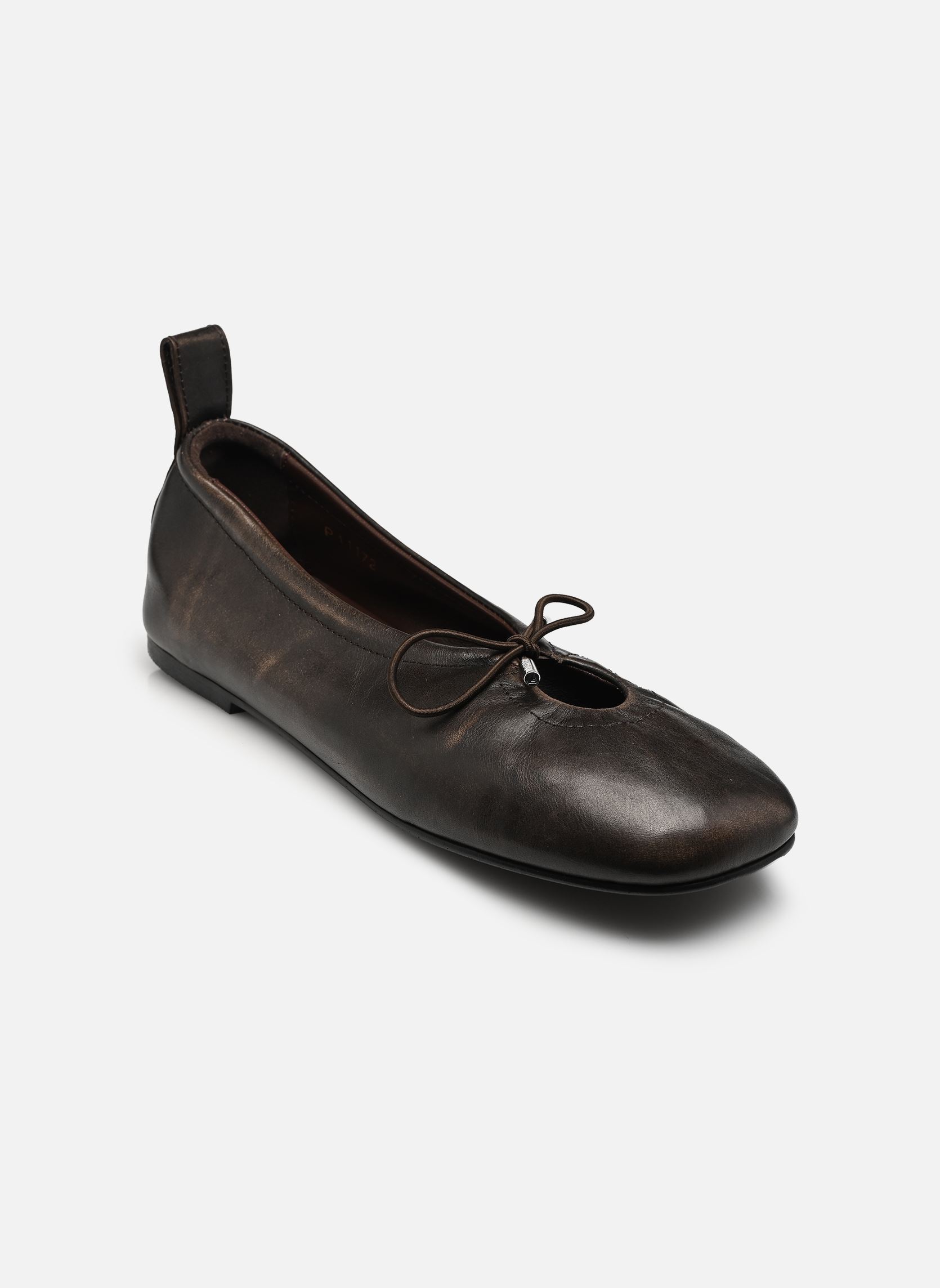 Klassieke ballerina's Rosalind dames bruin Alohas Klassieke ballerina's Rosalind dames bruin BRUSHED BROWN LEATHER