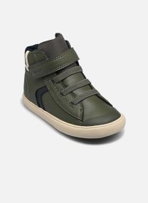 Hoge sneakers B GISLI BOY D jongens groen Geox Hoge sneakers B GISLI BOY D jongens groen DK GREEN/NAVY