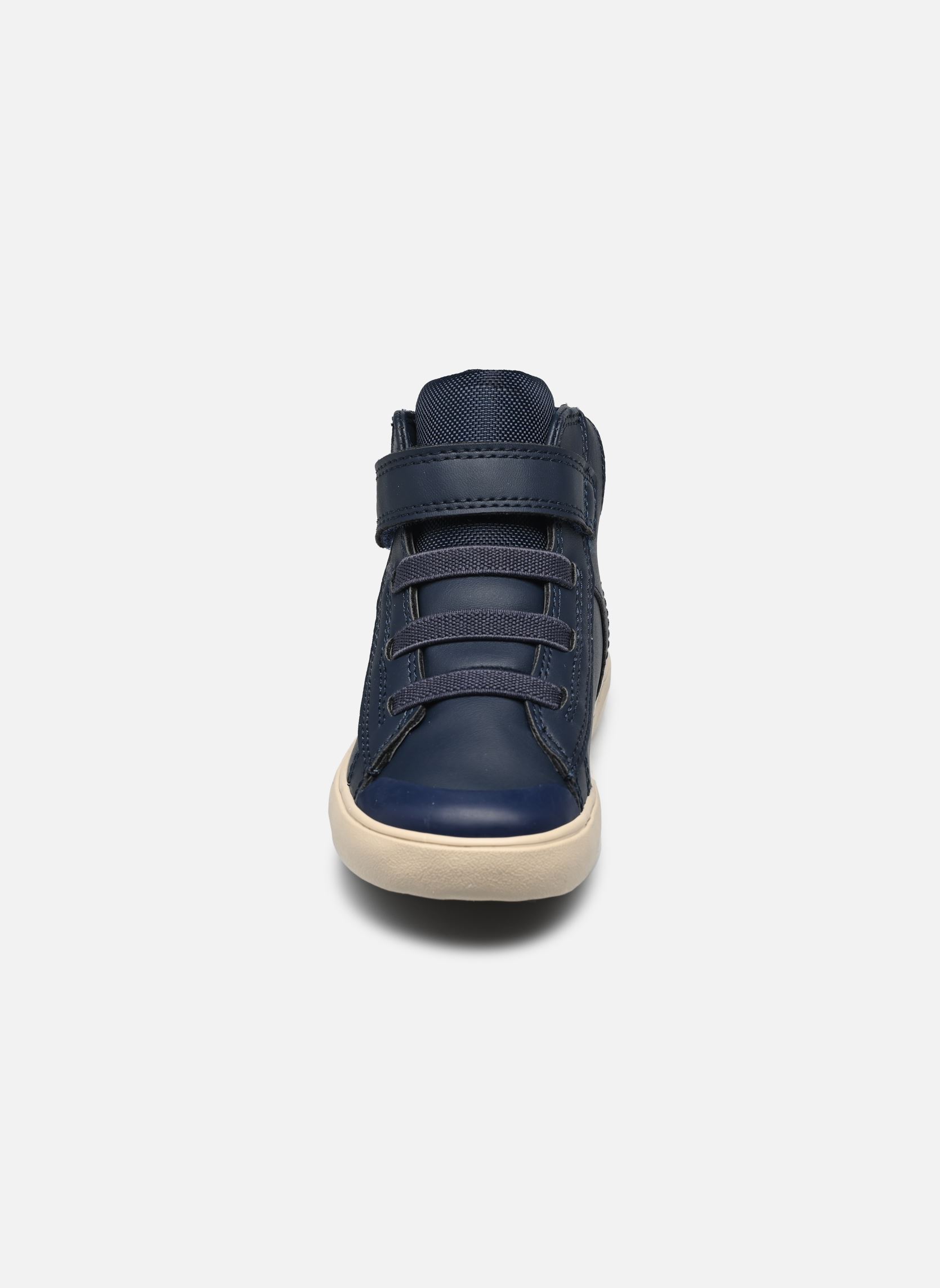 Baskets hautes B GISLI BOY D bleu Geox Baskets hautes B GISLI BOY D bleu BLEU MARINE / ROUGE