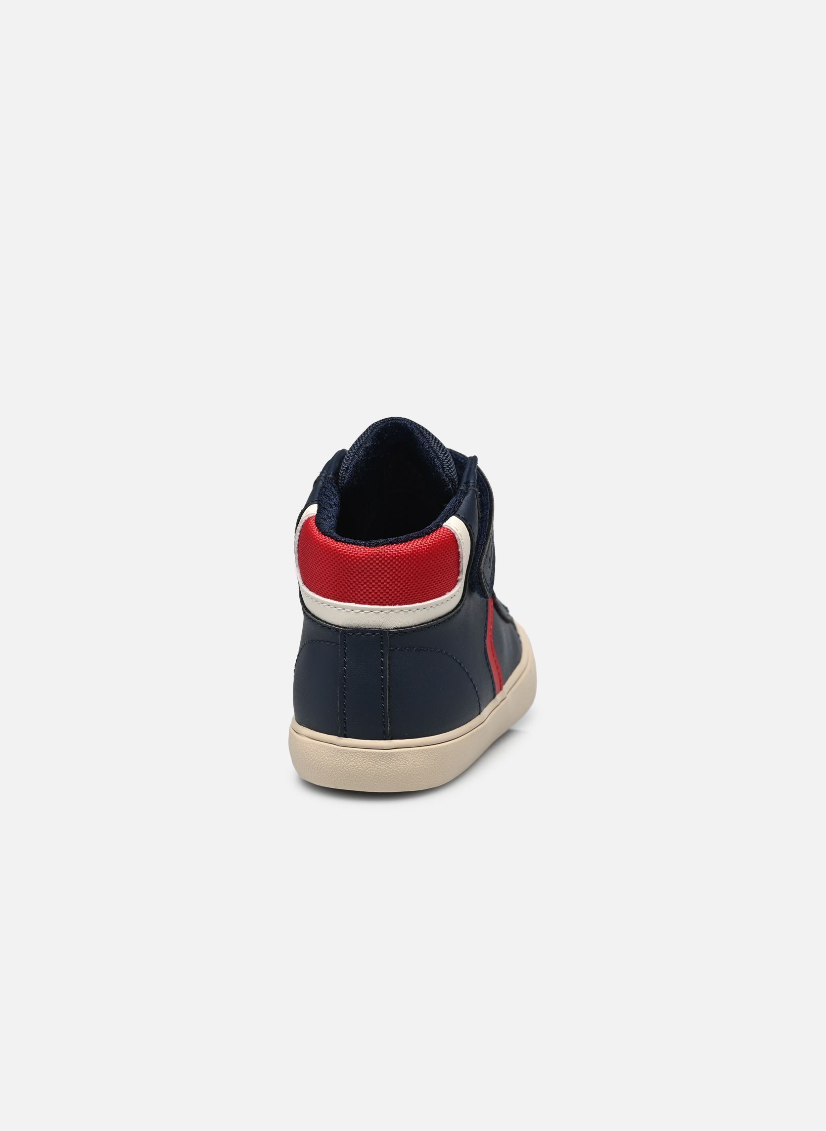 Baskets hautes B GISLI BOY D bleu Geox Baskets hautes B GISLI BOY D bleu BLEU MARINE / ROUGE