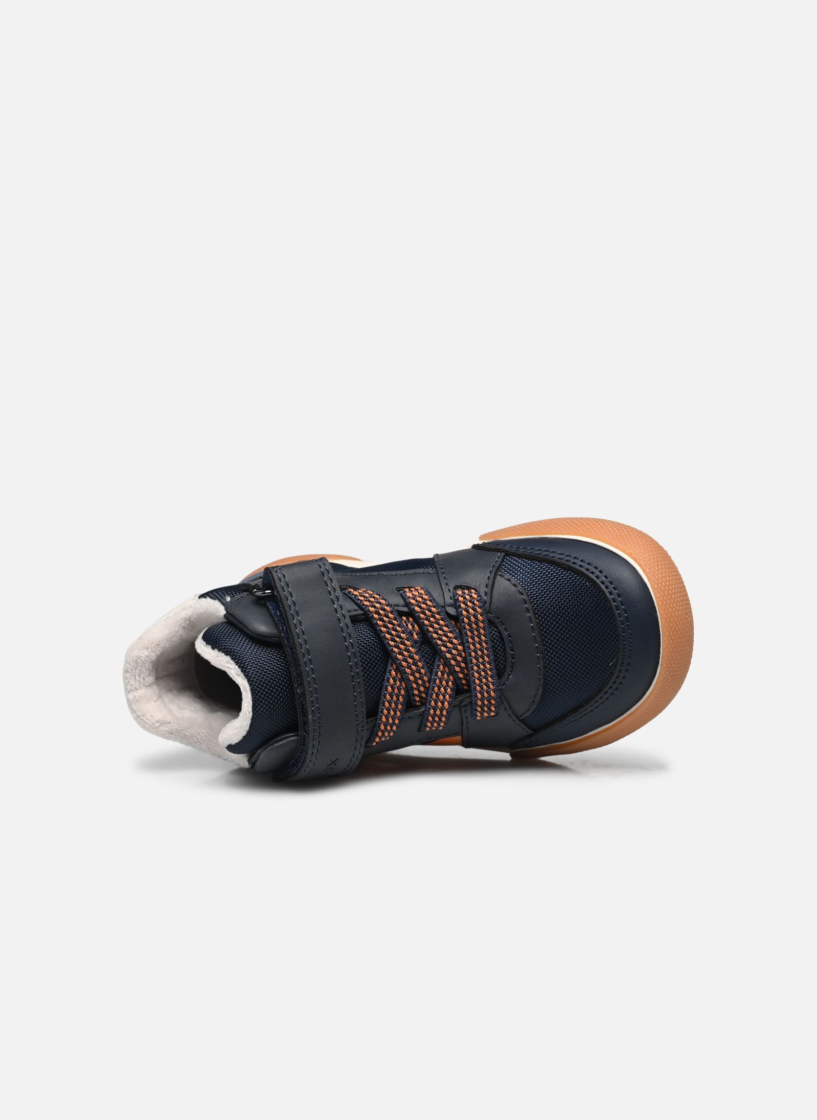 Baskets hautes B GISLI BOY E bleu Geox Baskets hautes B GISLI BOY E bleu Bl Mar/Orange Foncé