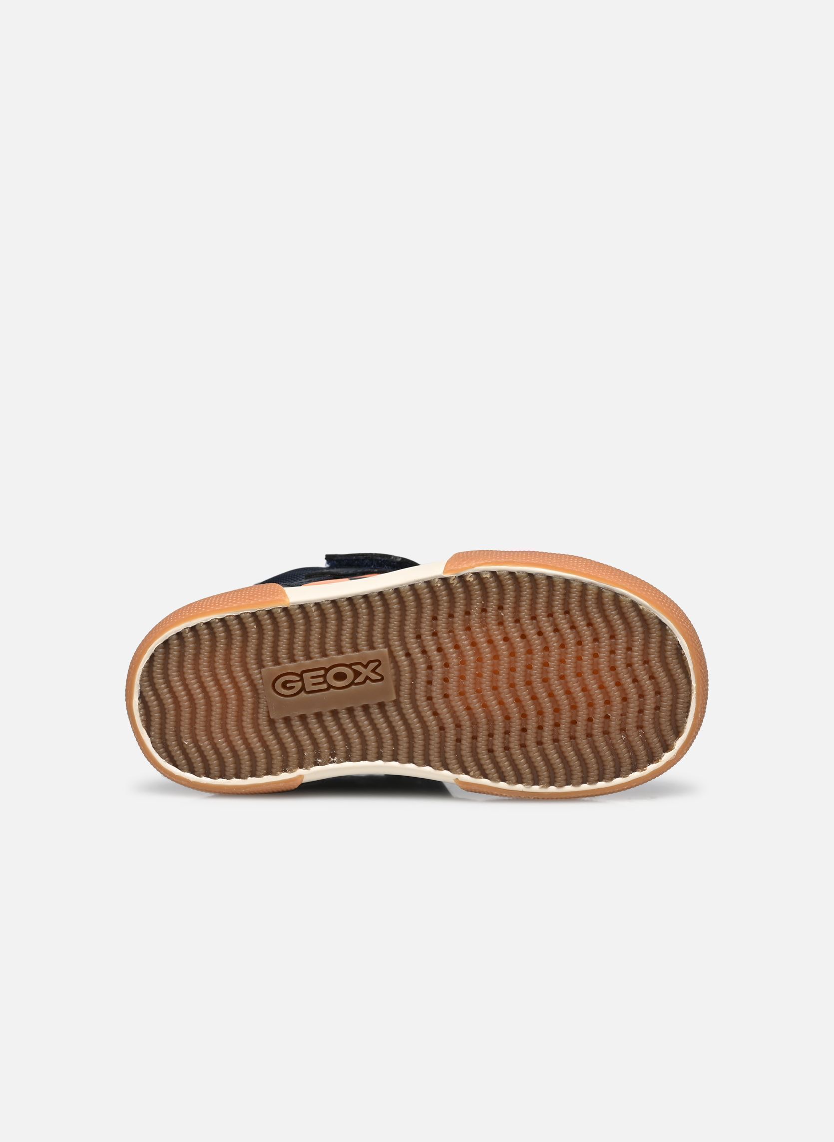Baskets hautes B GISLI BOY E bleu Geox Baskets hautes B GISLI BOY E bleu Bl Mar/Orange Foncé