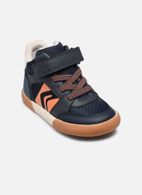 Baskets hautes B GISLI BOY E bleu Geox Baskets hautes B GISLI BOY E bleu Bl Mar/Orange Foncé