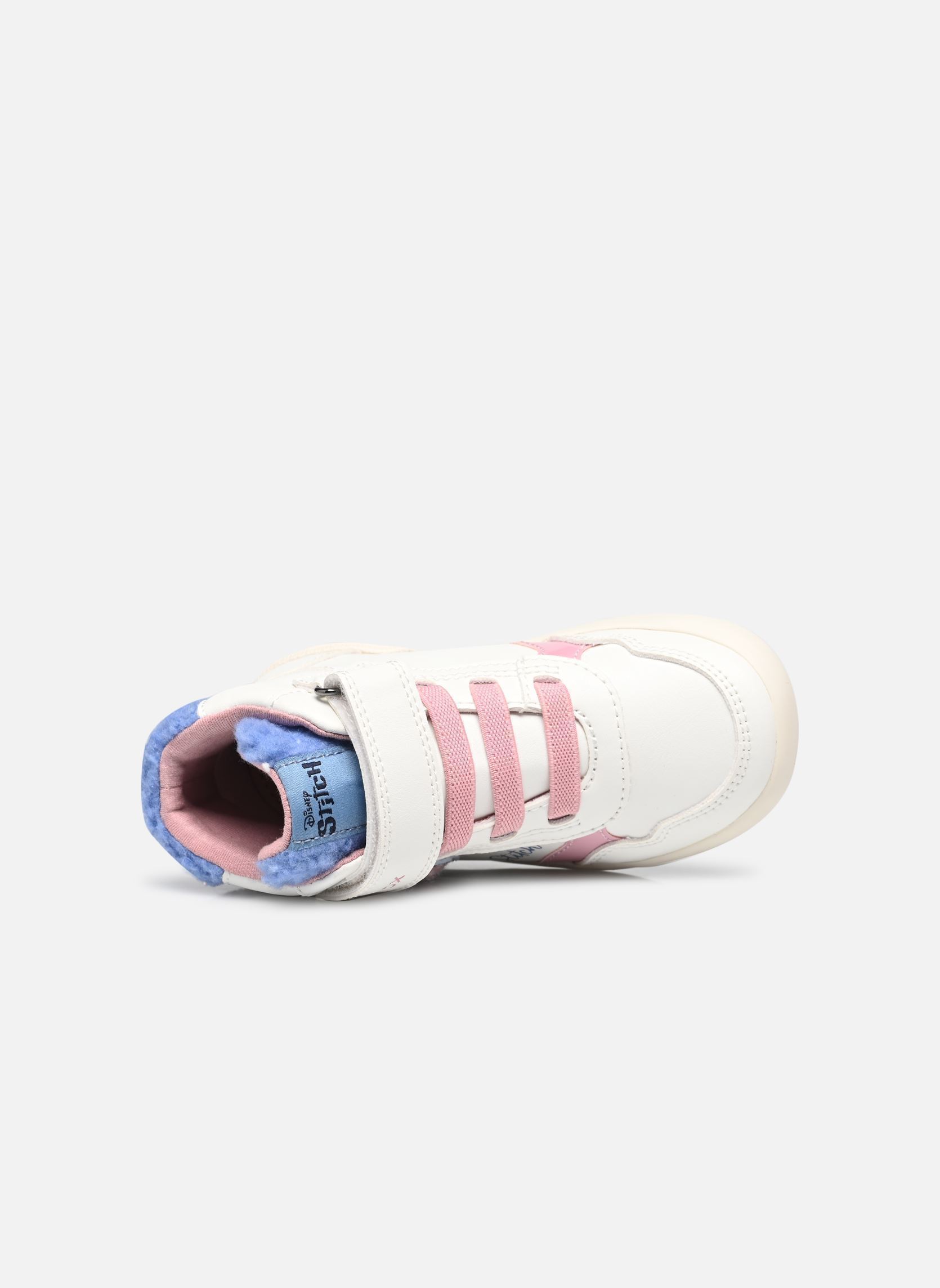 Baskets hautes B GISLI GIRL F fille blanc Geox Baskets hautes B GISLI GIRL F fille blanc WHITE/SKY