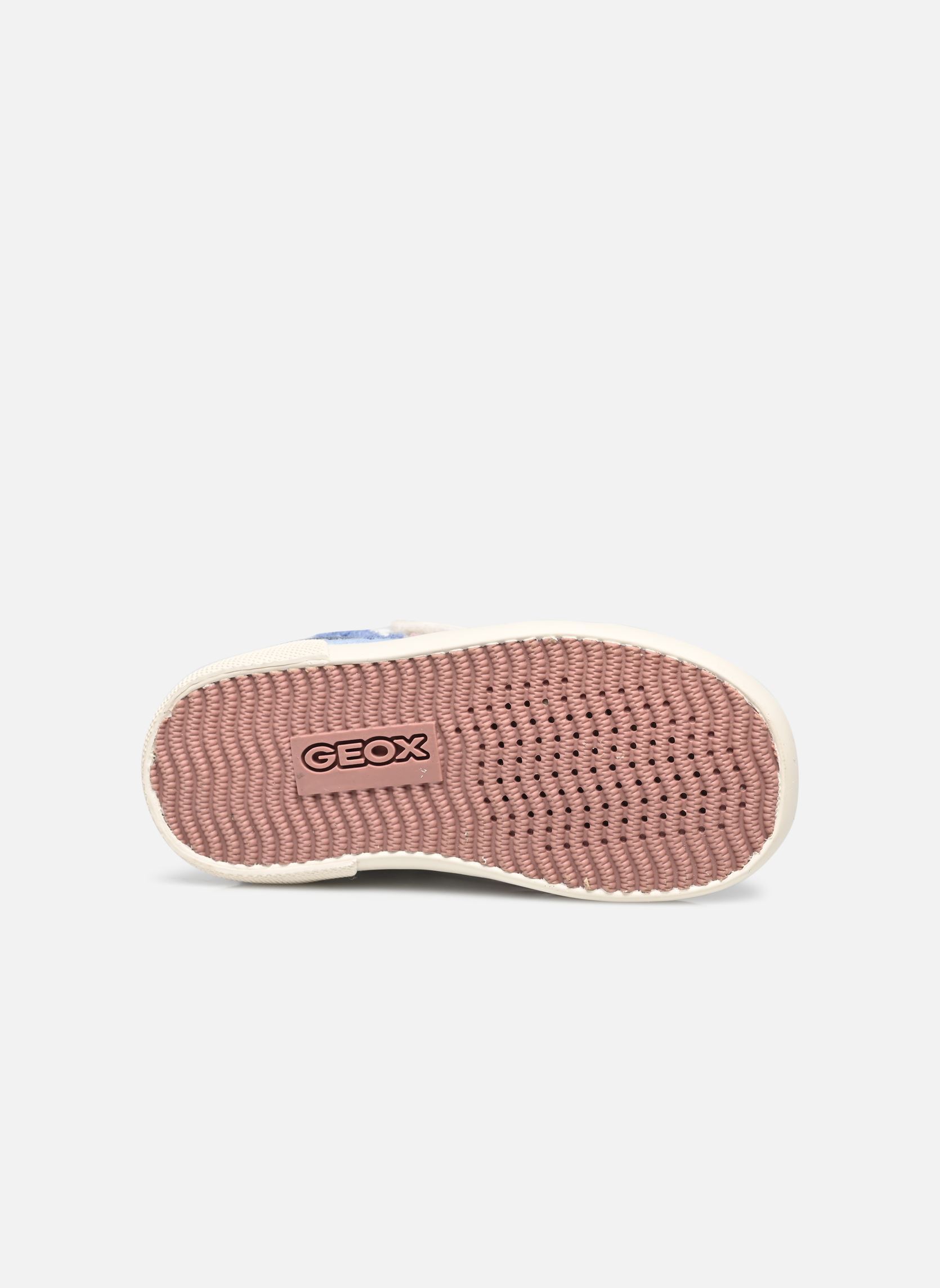 Baskets hautes B GISLI GIRL F fille blanc Geox Baskets hautes B GISLI GIRL F fille blanc WHITE/SKY