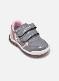 Baskets basses B LIGHTYLOO GIRL A fille gris Geox Baskets basses B LIGHTYLOO GIRL A fille gris GRIS
