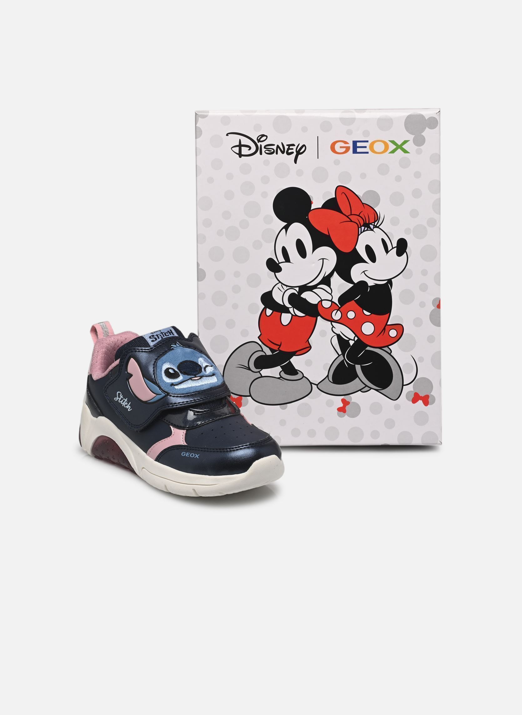 Baskets basses J FADINLIGHT GIRL F fille bleu Geox Baskets basses J FADINLIGHT GIRL F fille bleu BLEU MARINE/ROSE