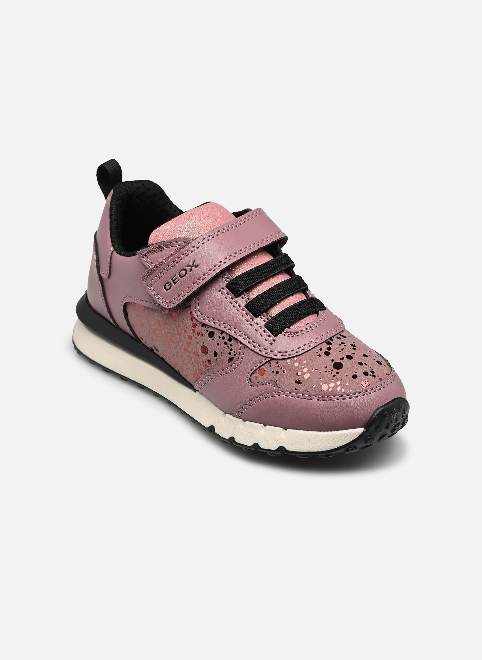 Baskets basses J FASTICS GIRL B fille rose Geox Baskets basses J FASTICS GIRL B fille rose DK PINK