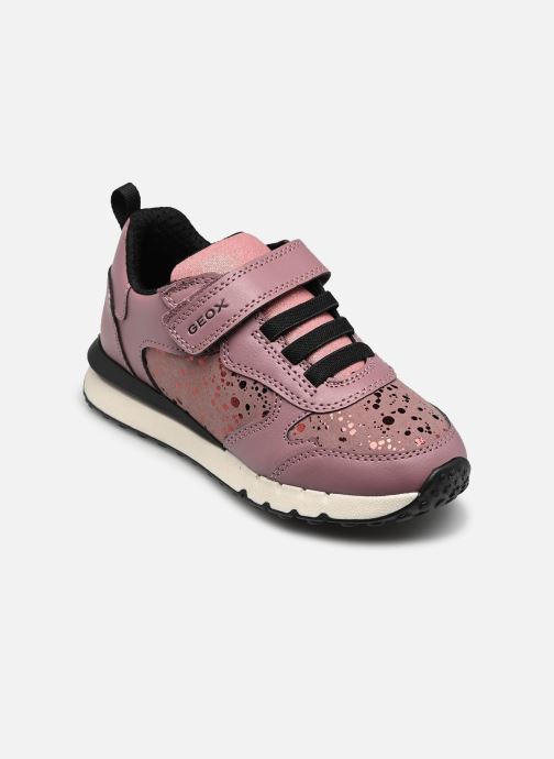 Geox Baskets basses J FASTICS GIRL B fille rose