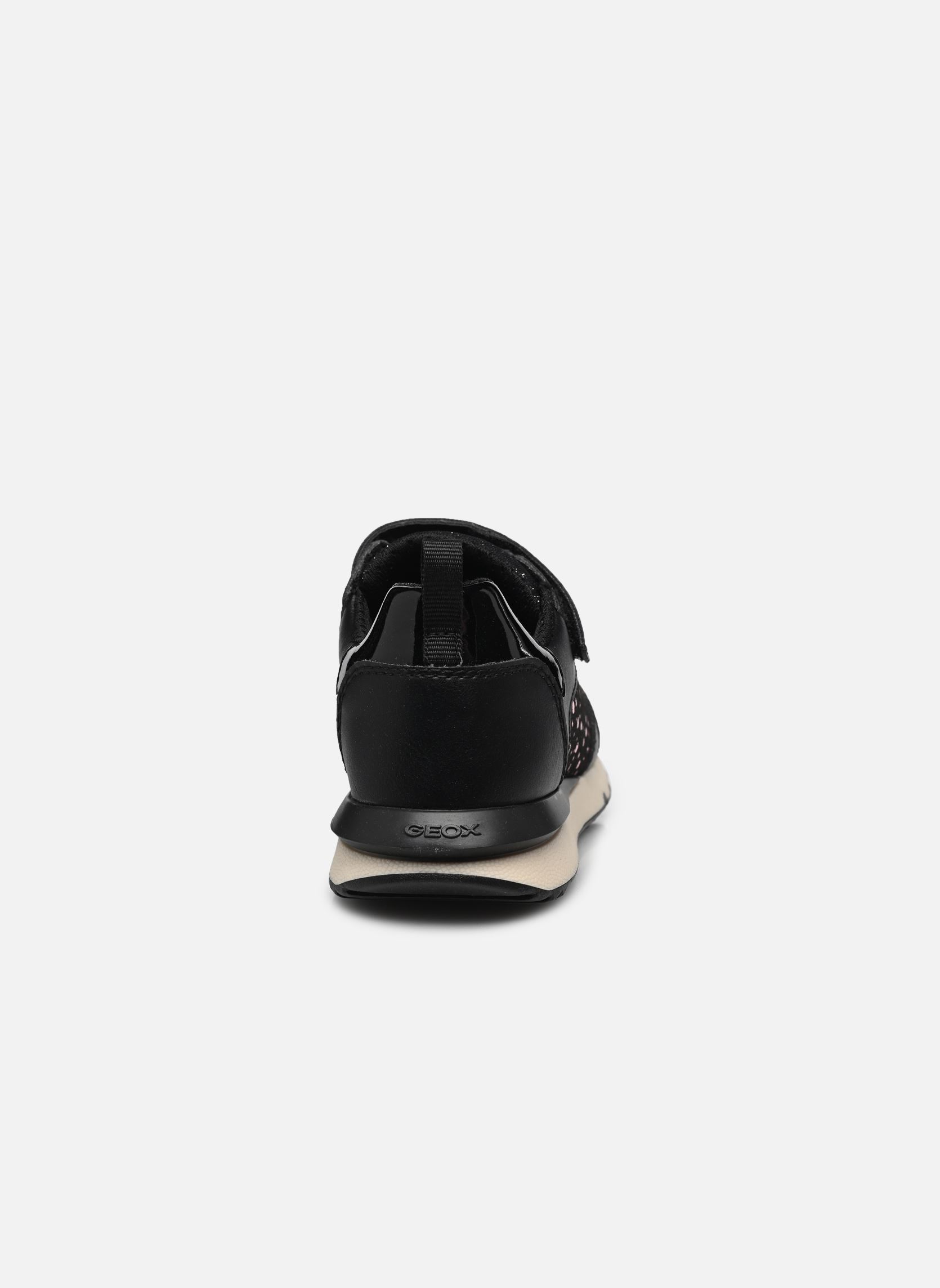 Geox FASTICS GIRL - Sneakers laag - antique rose/black/roze Geox FASTICS GIRL - Sneakers laag - antique rose/black/roze