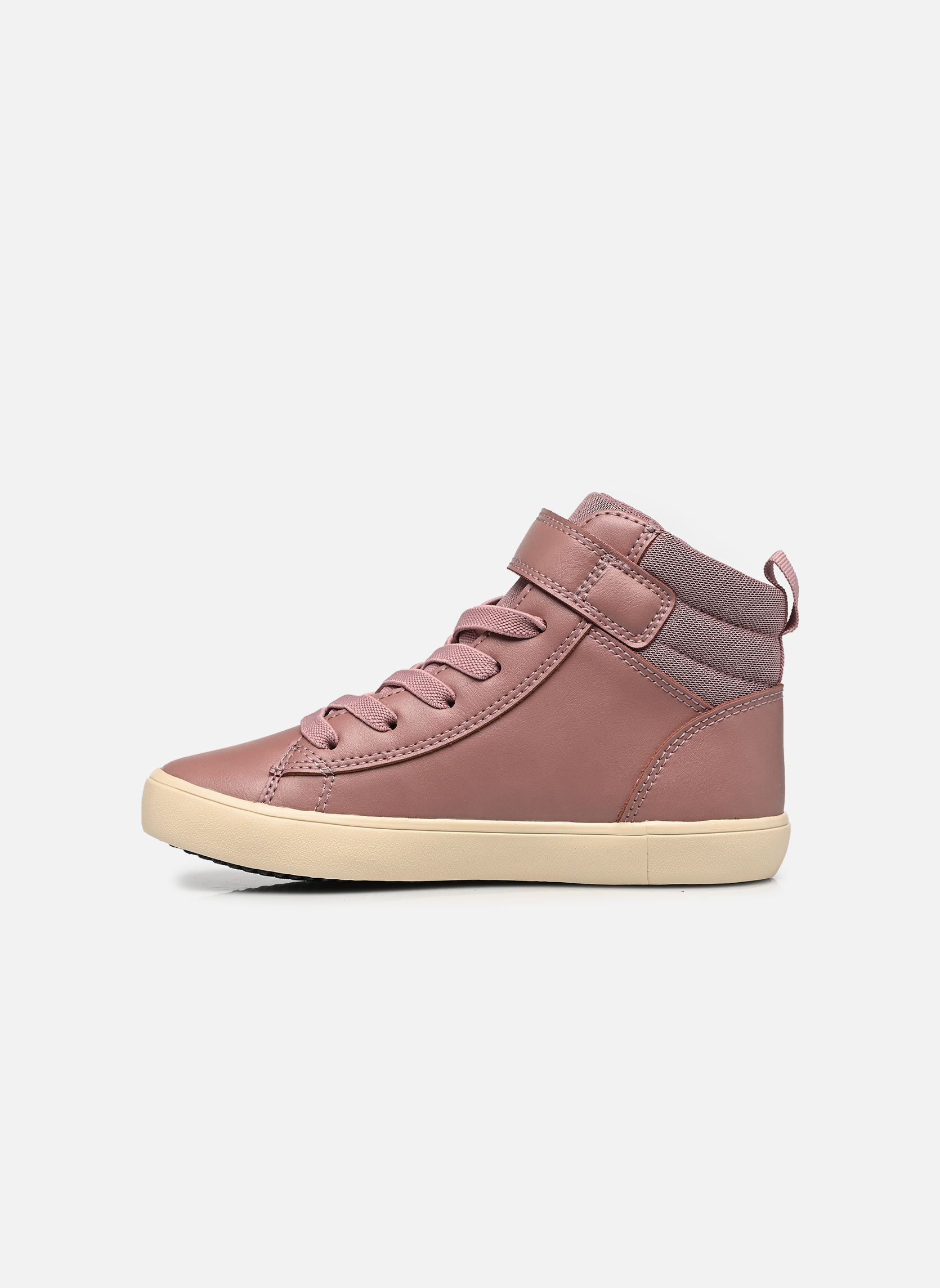 Baskets hautes J GISLI GIRL C fille rose Geox Baskets hautes J GISLI GIRL C fille rose DK ROSE/PLATINUM