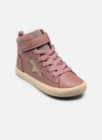 Baskets hautes J GISLI GIRL C fille rose Geox Baskets hautes J GISLI GIRL C fille rose DK ROSE/PLATINUM