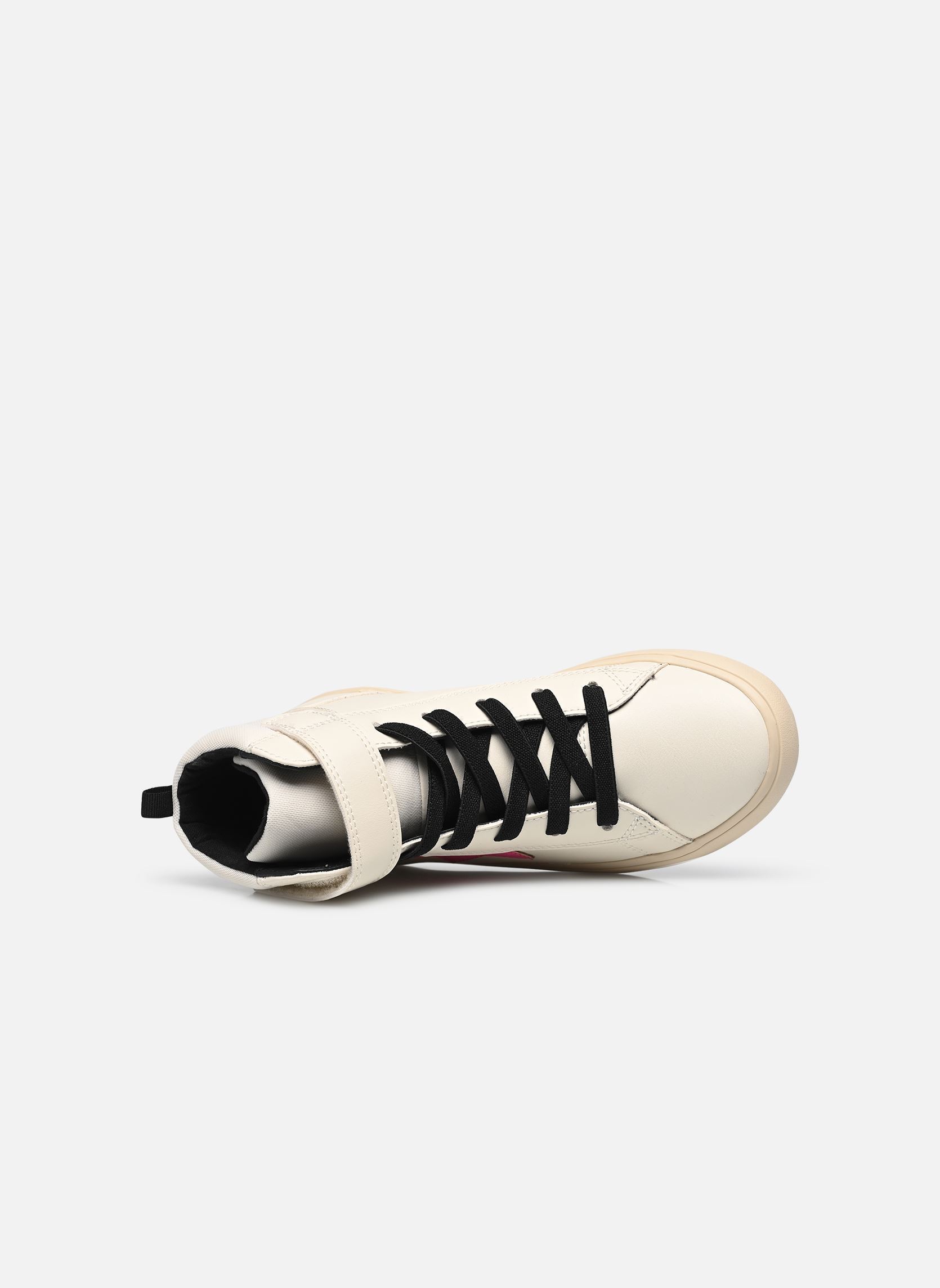 Knöchelhohe Sneaker J GISLI GIRL C mädchen weiß Geox Knöchelhohe Sneaker J GISLI GIRL C mädchen weiß LT IVORY/FUCHSIA