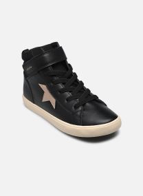 Knöchelhohe Sneaker J GISLI GIRL C mädchen schwarz Geox Knöchelhohe Sneaker J GISLI GIRL C mädchen schwarz BLACK/CHAMPAGNE