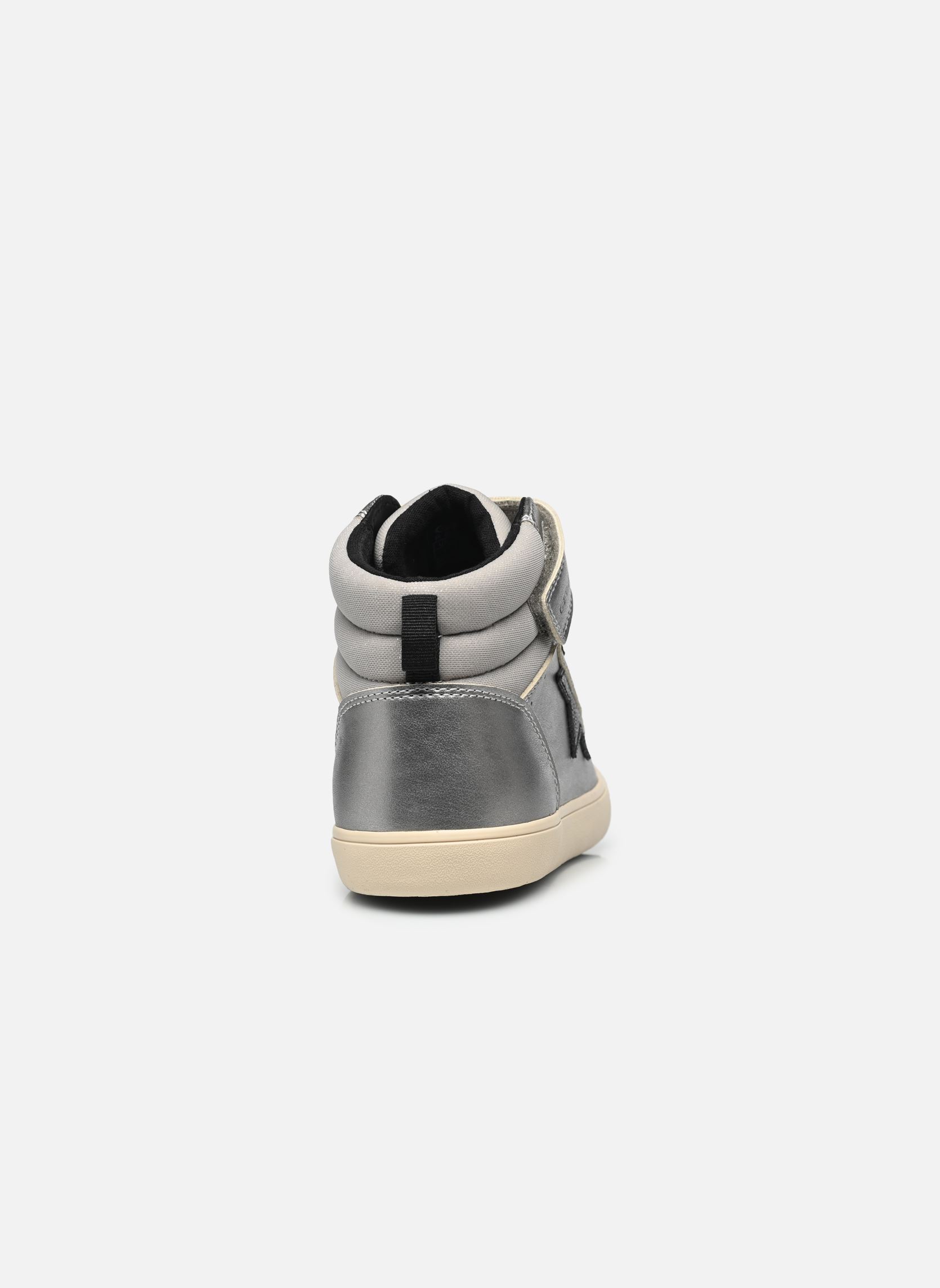 Baskets hautes J GISLI GIRL C fille argent Geox Baskets hautes J GISLI GIRL C fille argent DK SILVER/BLACK