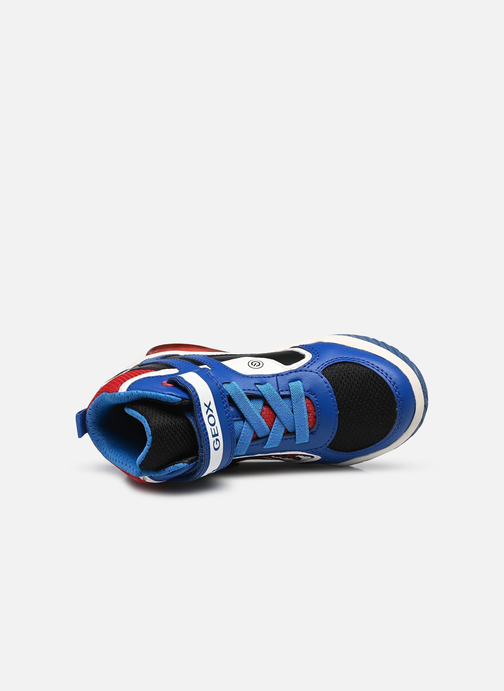 Baskets hautes J INEK BOY A multicolore Geox Baskets hautes J INEK BOY A multicolore Bleu Royal / Rouge