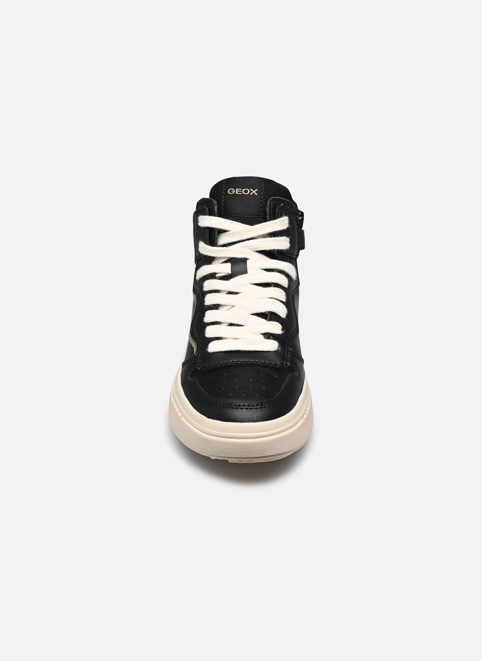 Baskets hautes J LAQUINNY GIRL B fille noir Geox Baskets hautes J LAQUINNY GIRL B fille noir Black/Platinum