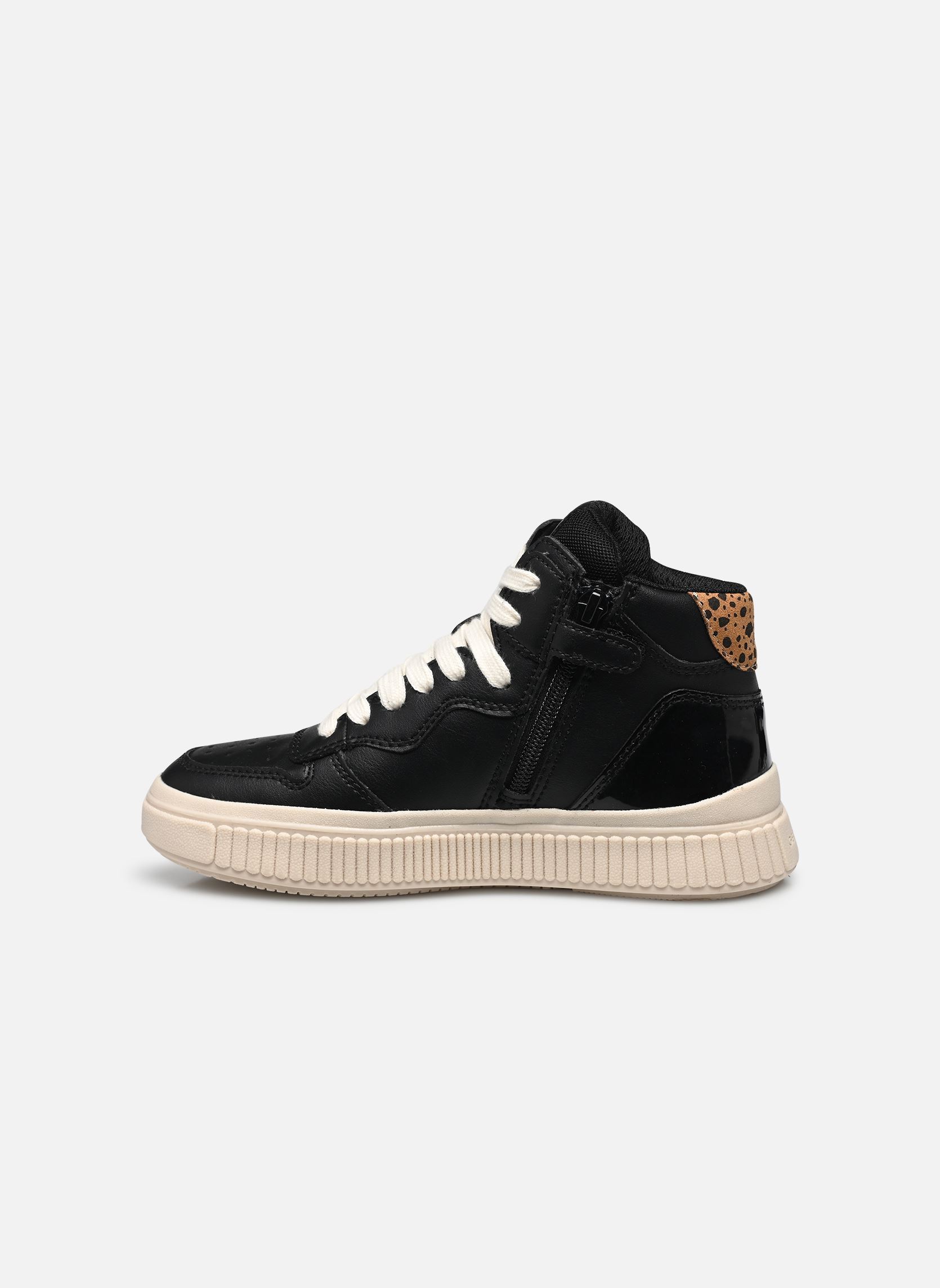 Baskets hautes J LAQUINNY GIRL B fille noir Geox Baskets hautes J LAQUINNY GIRL B fille noir Black/Platinum