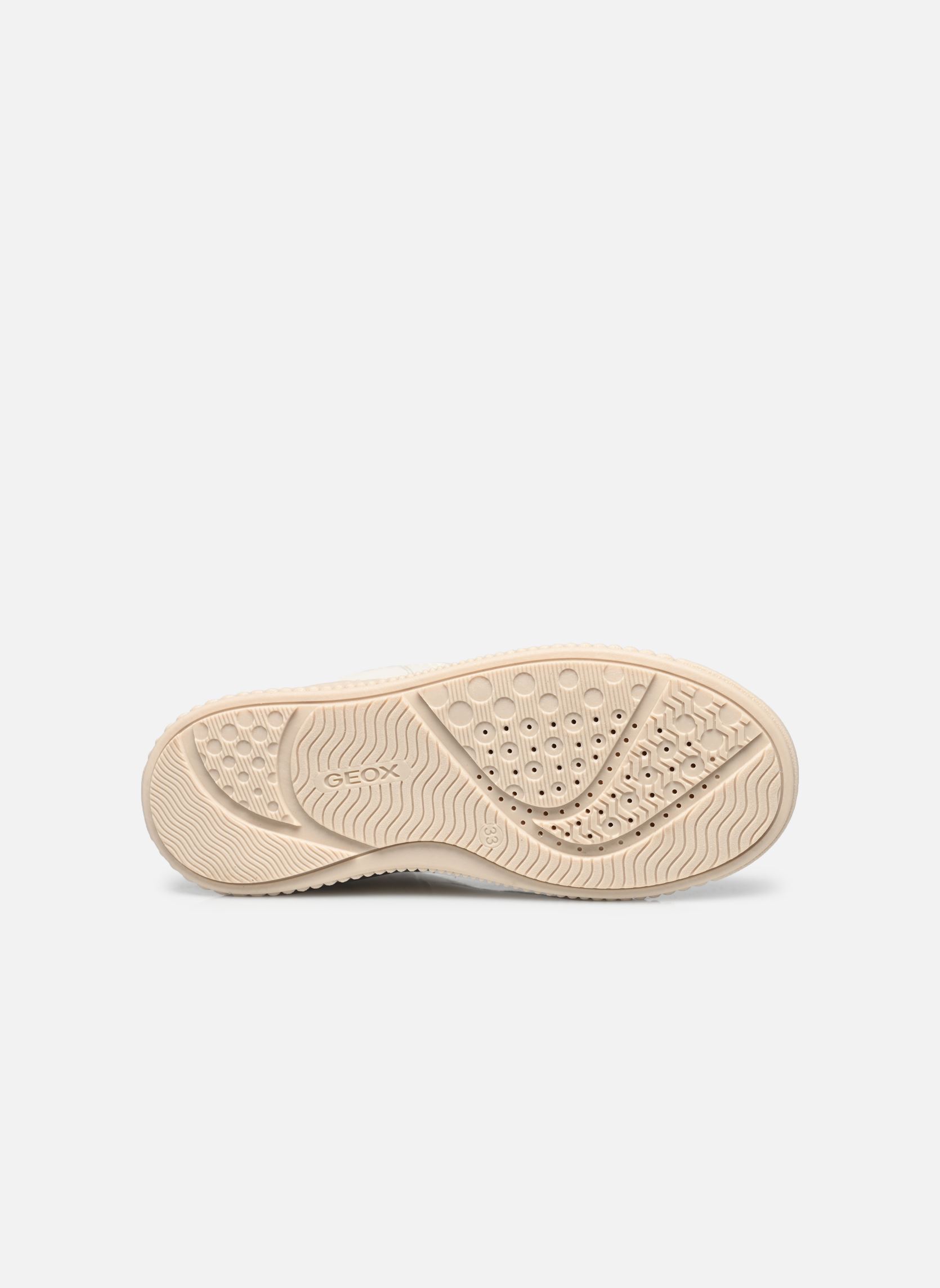 Baskets hautes J LAQUINNY GIRL B fille blanc Geox Baskets hautes J LAQUINNY GIRL B fille blanc Blanc / Fuchsia