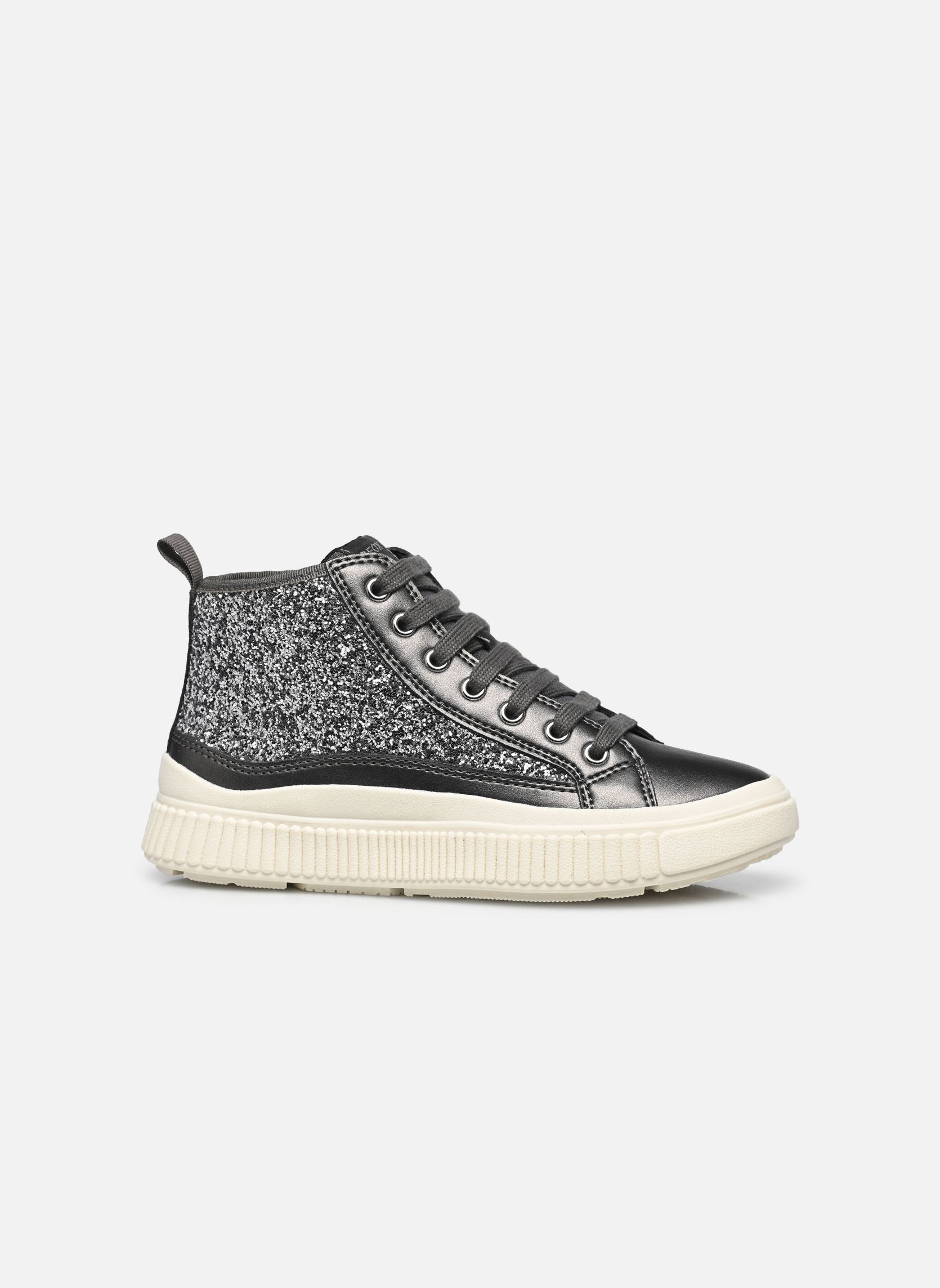 Baskets hautes J LAQUINNY GIRL G fille argent Geox Baskets hautes J LAQUINNY GIRL G fille argent Argent Foncé