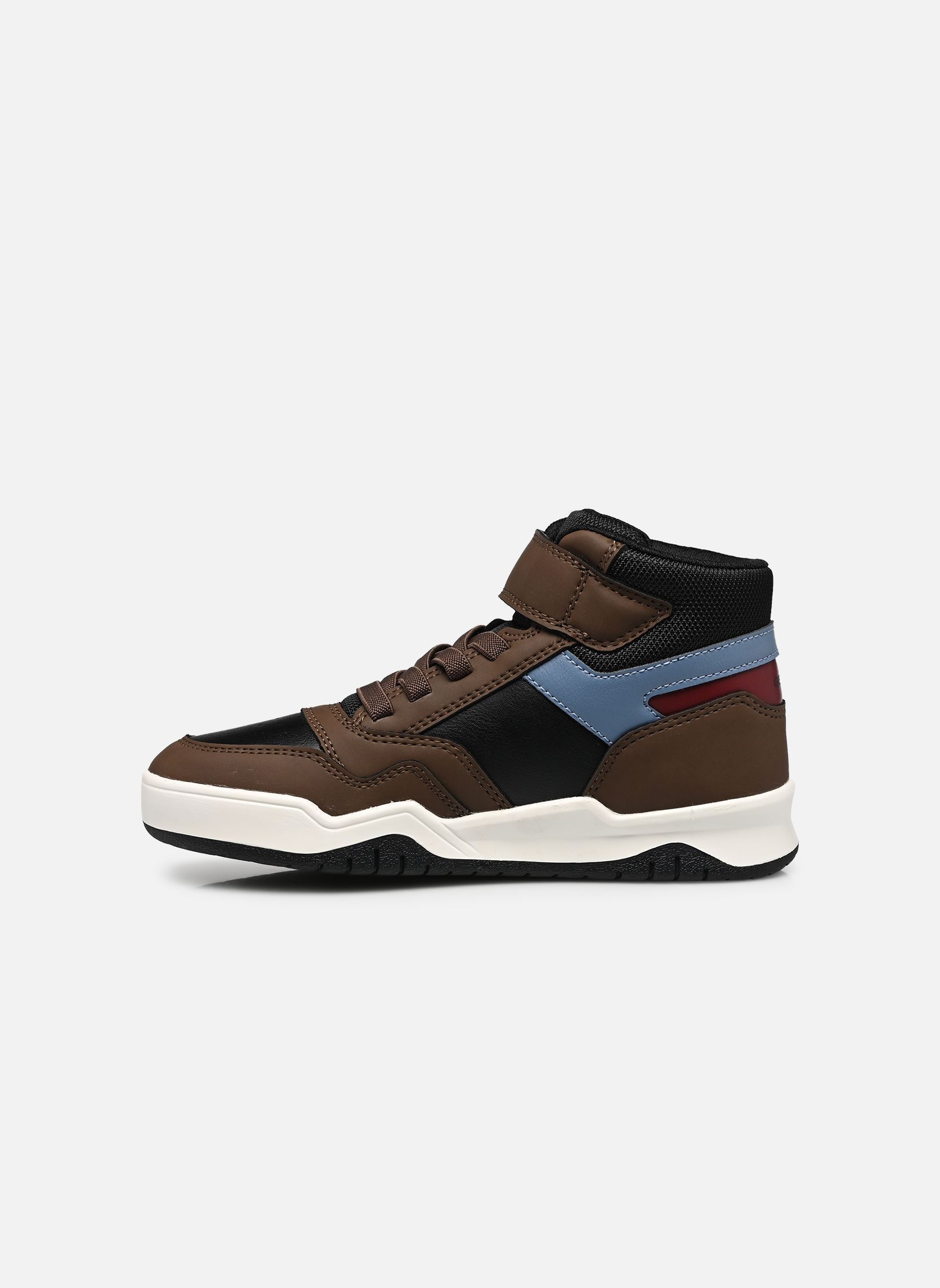 Knöchelhohe Sneaker J PERTH BOY F jungen braun Geox Knöchelhohe Sneaker J PERTH BOY F jungen braun DK,BROWN/BLACK