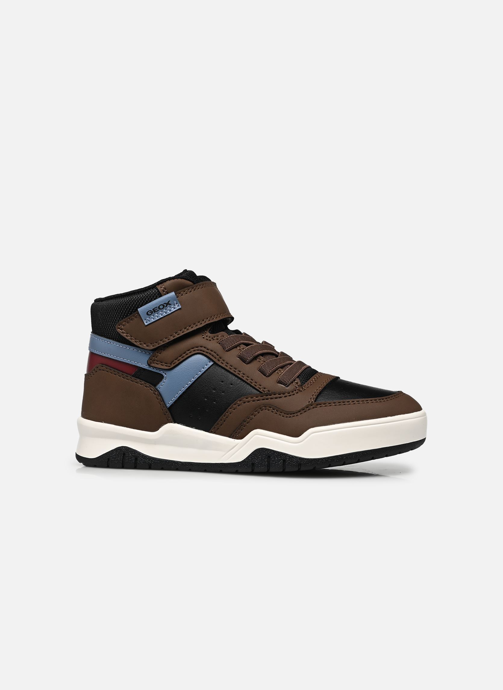 Knöchelhohe Sneaker J PERTH BOY F jungen braun Geox Knöchelhohe Sneaker J PERTH BOY F jungen braun DK,BROWN/BLACK