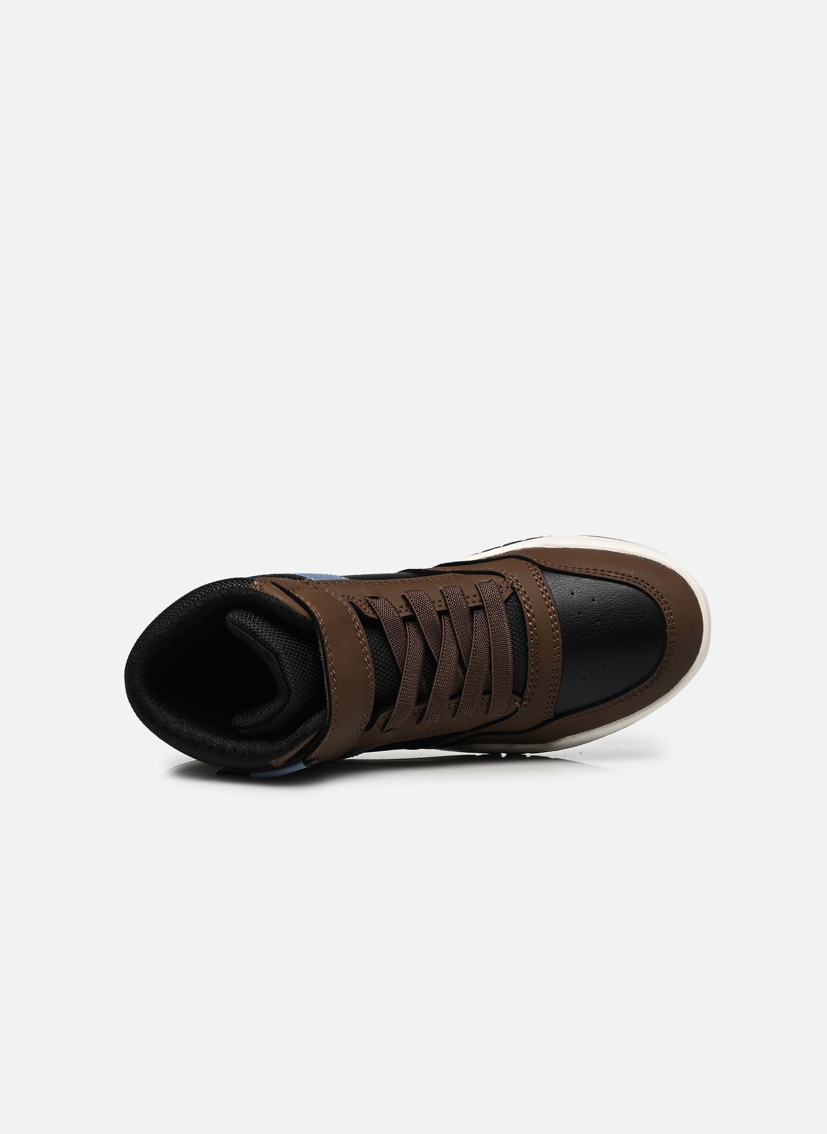 Knöchelhohe Sneaker J PERTH BOY F jungen braun Geox Knöchelhohe Sneaker J PERTH BOY F jungen braun DK,BROWN/BLACK