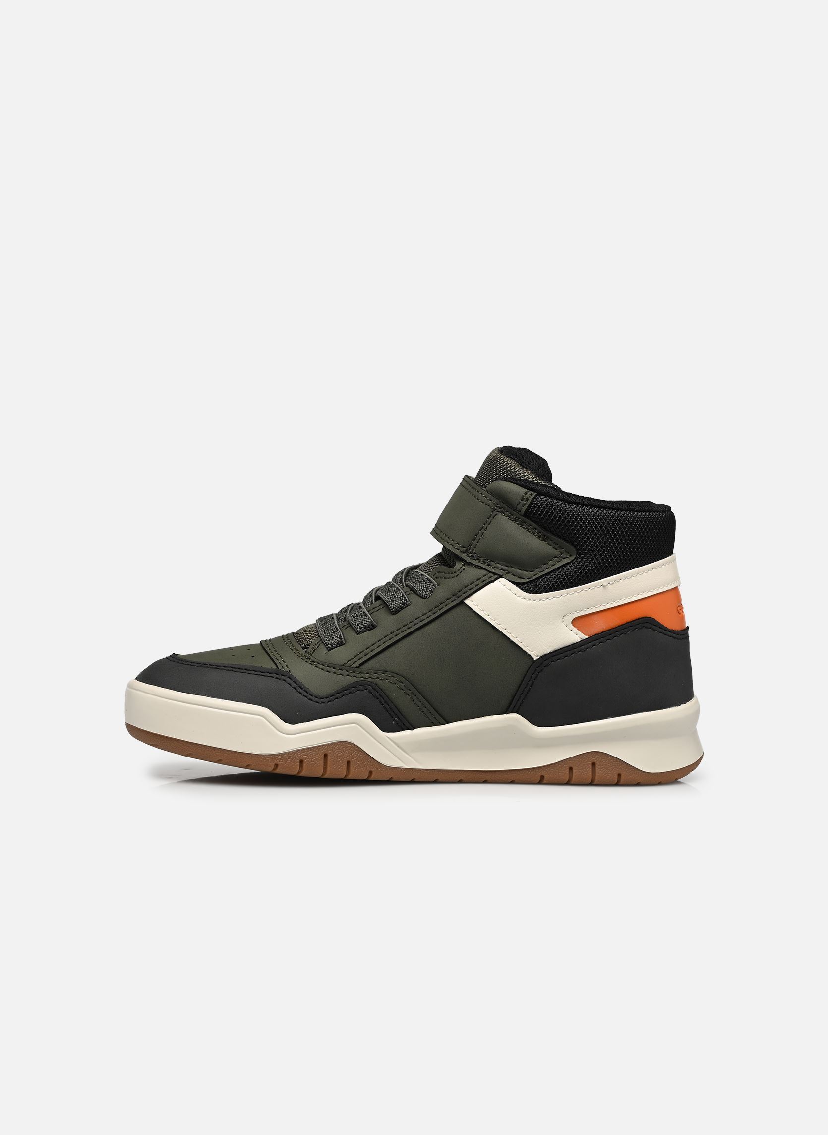 Baskets hautes J PERTH BOY F garçon vert Geox Baskets hautes J PERTH BOY F garçon vert MILITARY