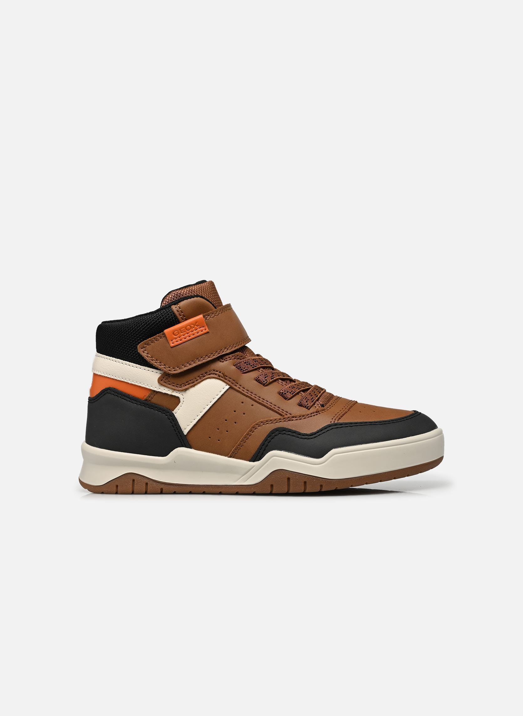 Knöchelhohe Sneaker J PERTH BOY F jungen braun Geox Knöchelhohe Sneaker J PERTH BOY F jungen braun LT BROWN