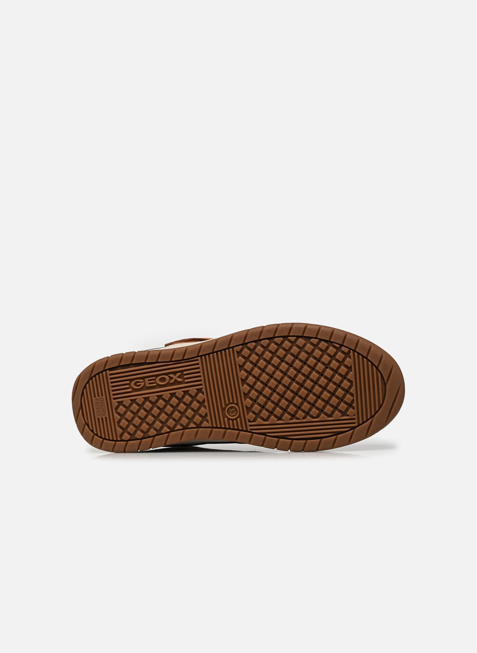 Knöchelhohe Sneaker J PERTH BOY F jungen braun Geox Knöchelhohe Sneaker J PERTH BOY F jungen braun LT BROWN