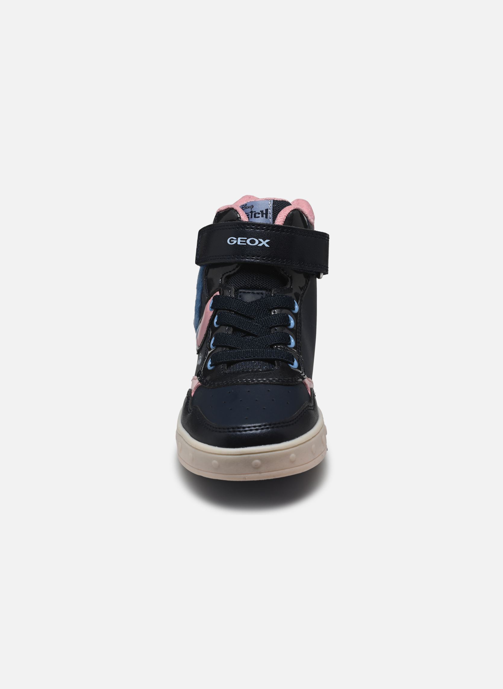 Baskets hautes J SKYLIN GIRL H fille bleu Geox Baskets hautes J SKYLIN GIRL H fille bleu BLEU MARINE/ROSE