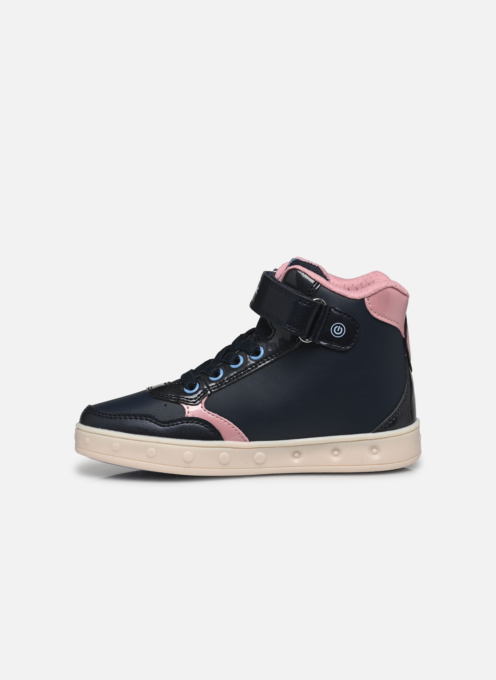 Baskets hautes J SKYLIN GIRL H fille bleu Geox Baskets hautes J SKYLIN GIRL H fille bleu BLEU MARINE/ROSE